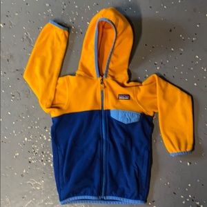 Patagonia 4T micro fleece hoodie - good condition!
